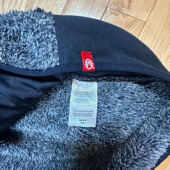 Coleman Hiking Fleece Full Zip Blue XXL Mens - Picture 3 of 5